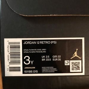 Air Jordan retro 12 Pre school